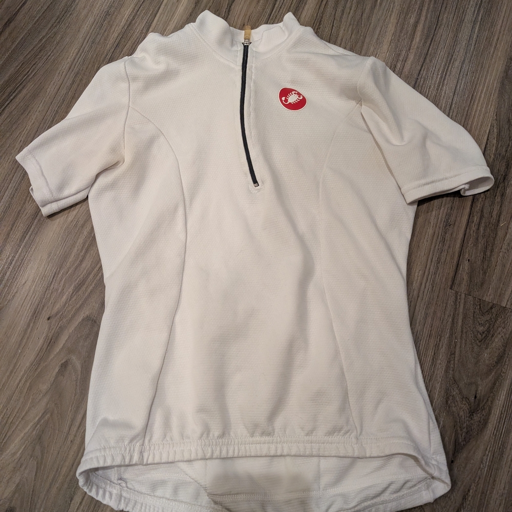 Castelli Women's White Cycling Jersey